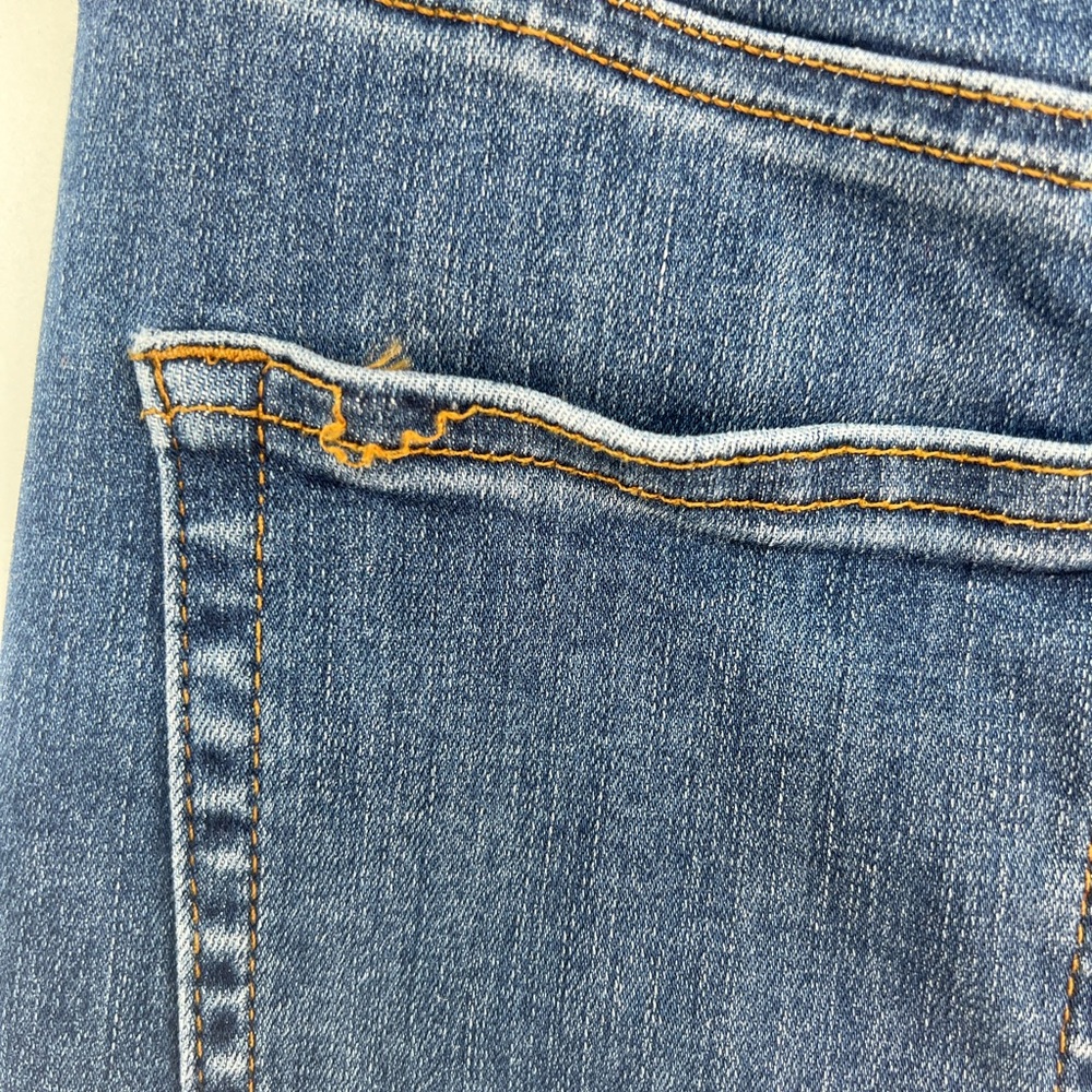 Frame Denim Le Slim Palazzo High Rise Wide Leg Dark Wash Jeans in Skywalk 25 - Picture 12 of 15